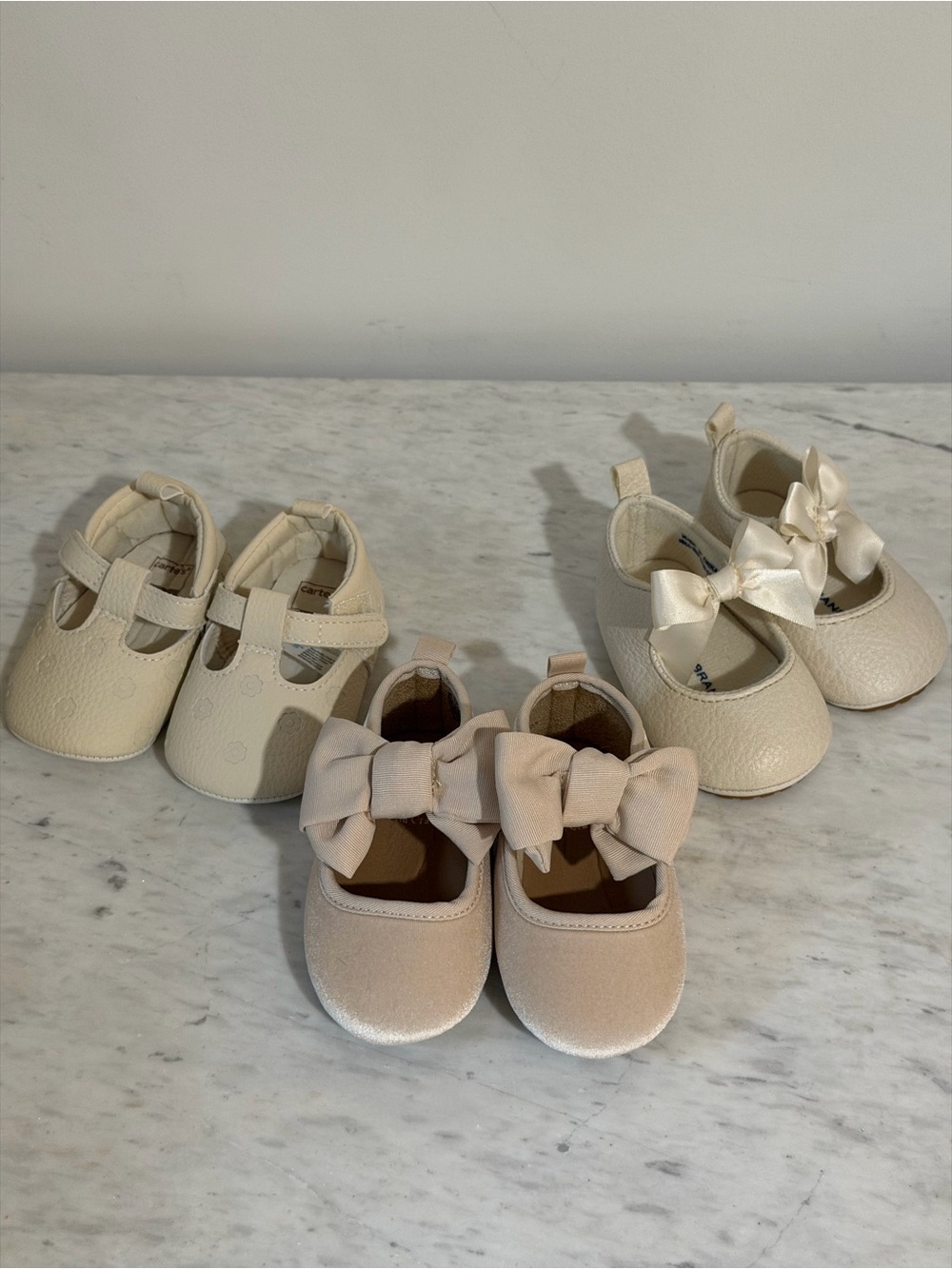 Bundle Mary Jane Baby Girl Shoes SIZE: 9-12 Months